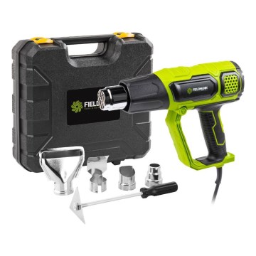 Fieldmann - Teplovzdušná pištoľ s príslušenstvom 2000W/230V