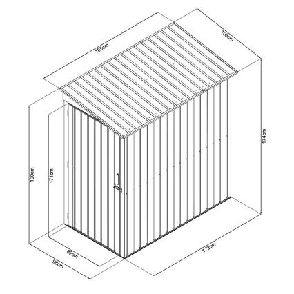 Fieldmann - Záhradný domček