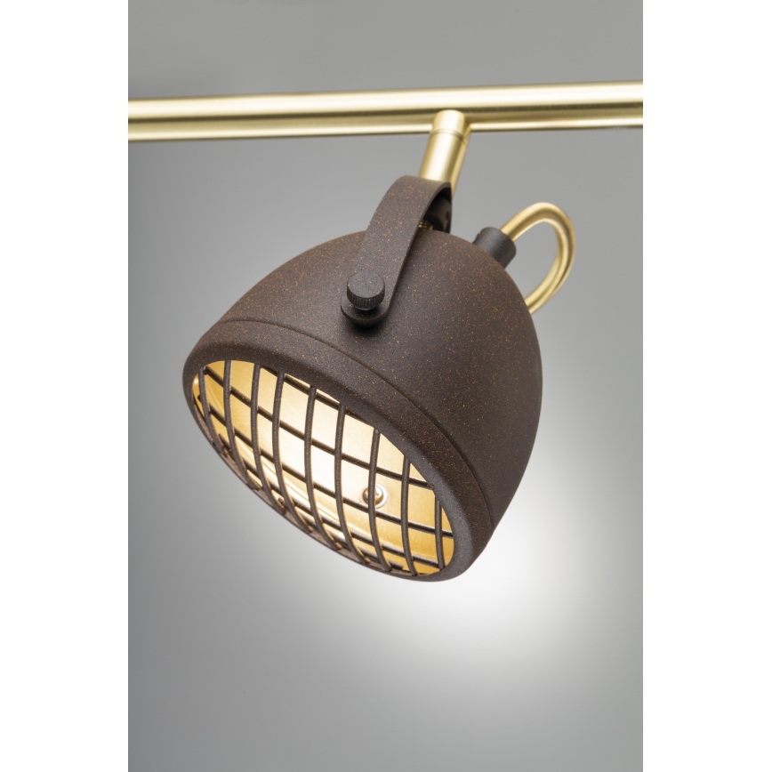 Fischer & Honsel 20205 - Prisadený luster GRILL 4xLED/4W/230V