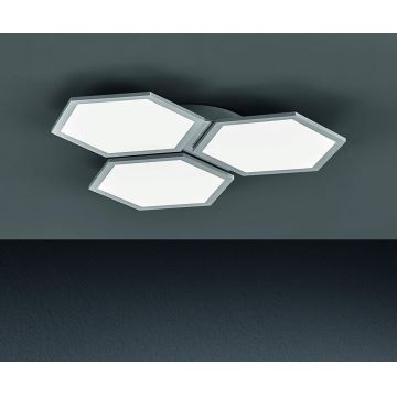 Fischer & Honsel 20562 - LED Stmievateľné stropné svietidlo TIARA LED/48W/230V + diaľkové ovládanie