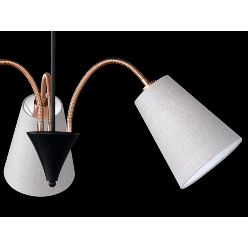 Fischer & Honsel 69363 - Luster na tyči HOPPER 3xE14/30W/230V