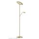 Fischer & Honsel - LED Stmievateľná stojacia lampa DENT 1xLED/30W/230V + 1xLED/6W 2700-4000K