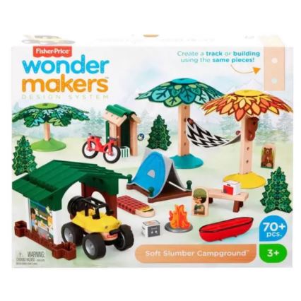 Fisher-Price - Detská stavebnica Wonder Makers Camping