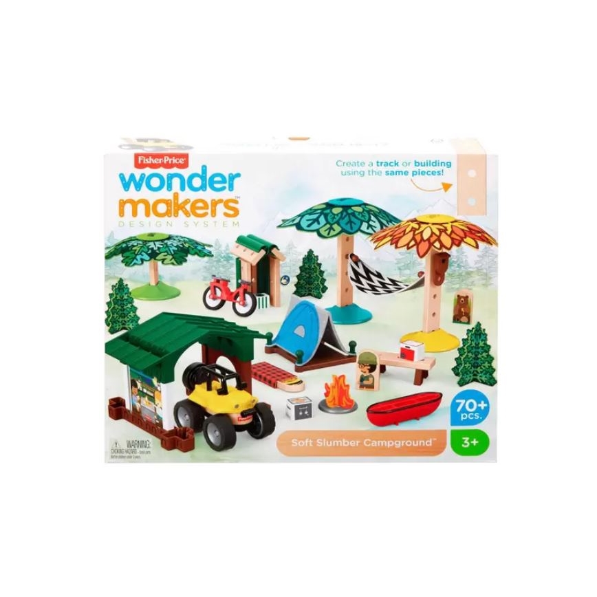 Fisher-Price - Detská stavebnica Wonder Makers Camping