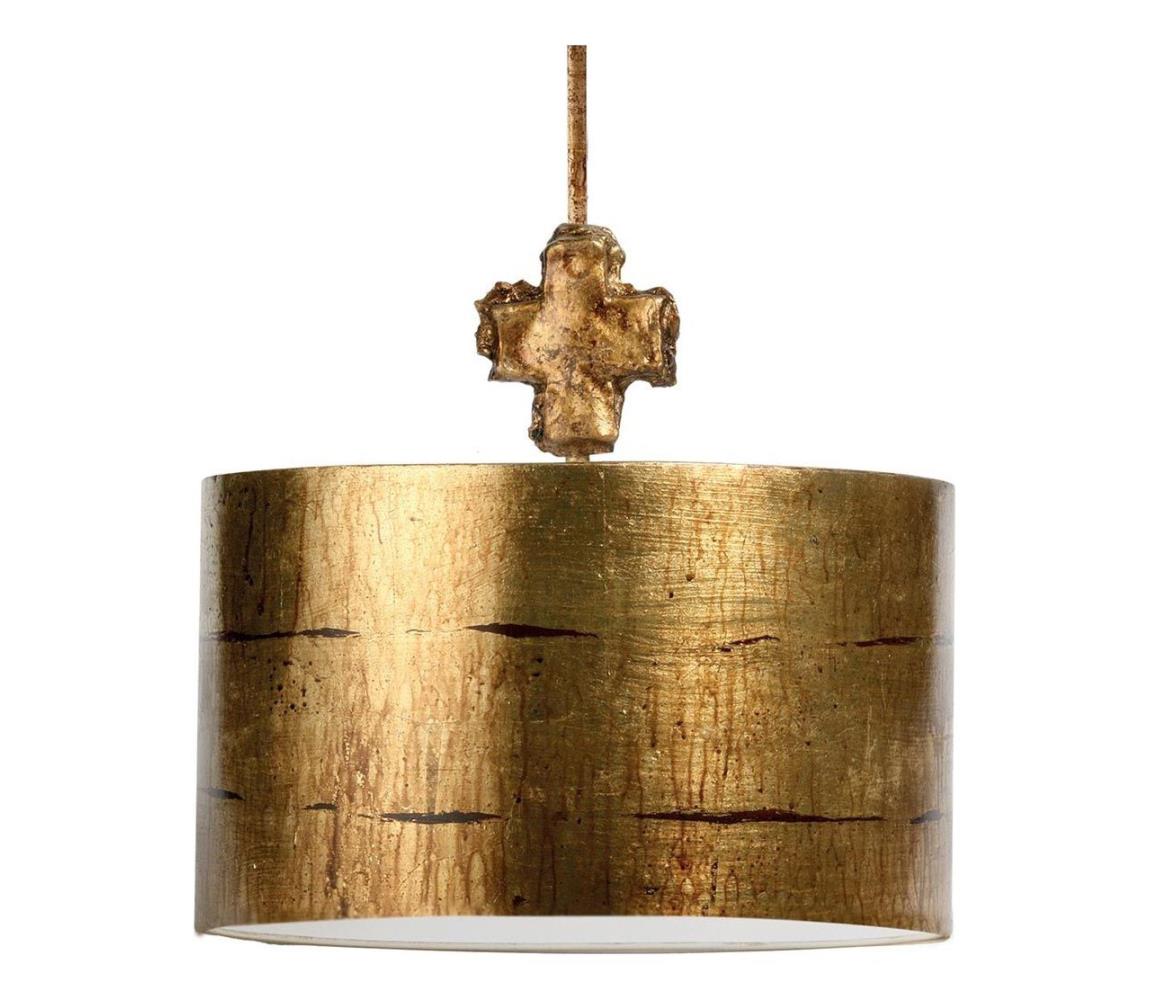 Elstead Flambeau FB-FRAGMENT-G-PL - Luster na tyči FRAGMENT 1xE27/60W/230V