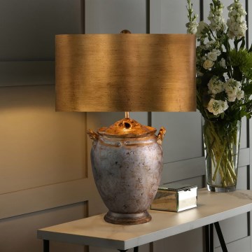 Flambeau - Stolná lampa JACKSON 1xE27/60W/230V