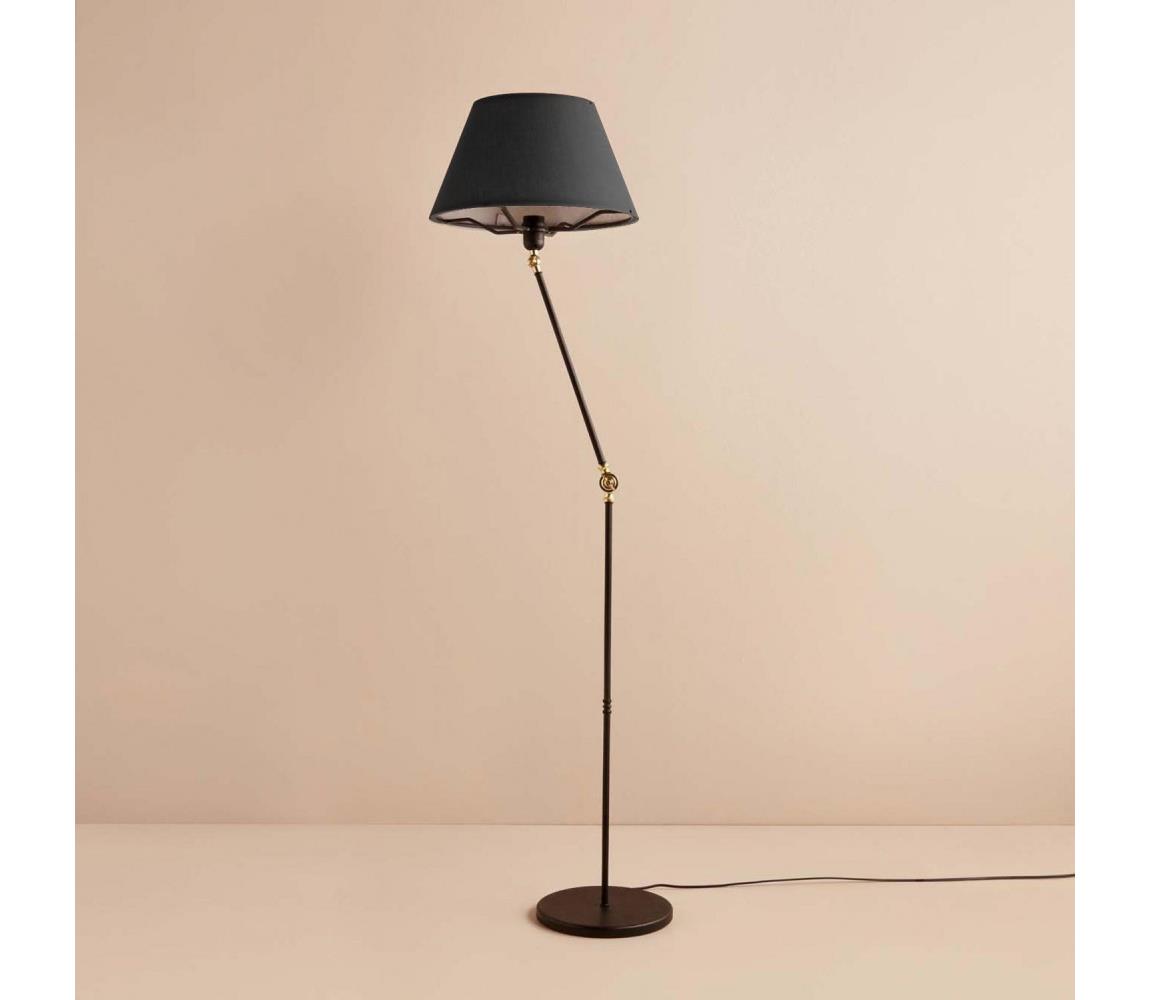 Flexibilná stojaca lampa AYD 1xE27/40W/230V čierna 780SGN3526