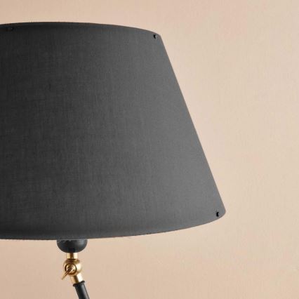 Flexibilná stojaca lampa AYD 1xE27/40W/230V čierna