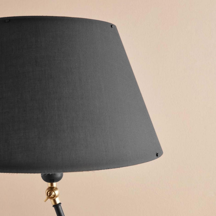 Flexibilná stojaca lampa AYD 1xE27/40W/230V čierna