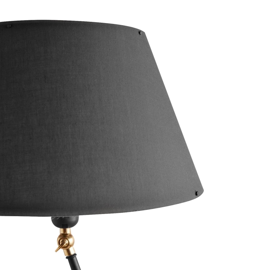 Flexibilná stojaca lampa AYD 1xE27/40W/230V čierna