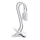 Flexibilná stolná lampa s klipom na pestovanie rastlín PLANTY 2xE27/30W/230V biela
