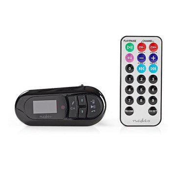 FM Vysielač do auta Bluetooth/MP3/12V + diaľkové ovládanie