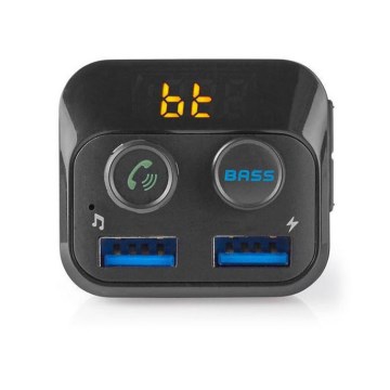 FM Vysielač do auta Bluetooth/MP3/2xUSB