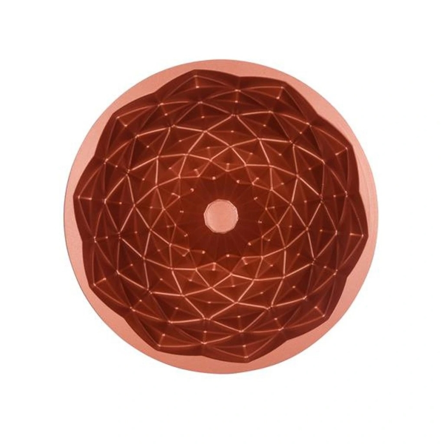 Forma na bábovku KITCHISIMO 24 cm diamant/medená