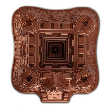 Forma na bábovku KITCHISIMO hrad/medená