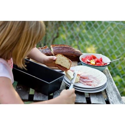 Forma na chlieb TORO 31x11,5 cm čierna