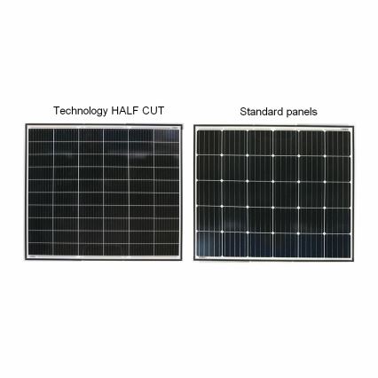 Fotovoltaický solárny panel JA SOLAR 380Wp čierny rám IP68 Half Cut- paleta 31 ks