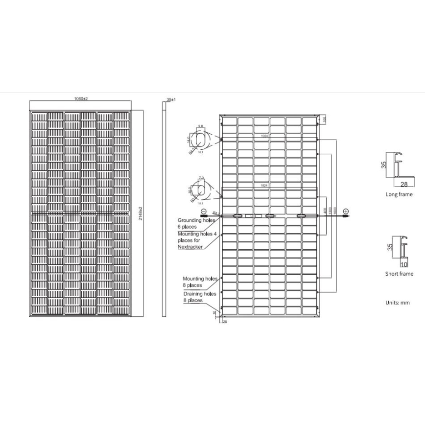 Fotovoltaický solárny panel JA SOLAR 460Wp IP68 Half Cut bifaciálny