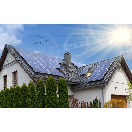 Fotovoltaický solárny panel RISEN 400Wp čierny rám IP68 Half Cut