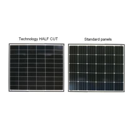 Fotovoltaický solárny panel RISEN 400Wp čierny rám IP68 Half Cut