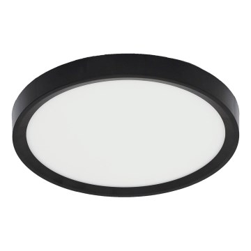 Fulgur 41811 - LED Stropné svietidlo NOMY LED/18W/230V 3000/4000/6000K IP40 pr. 23 cm čierna