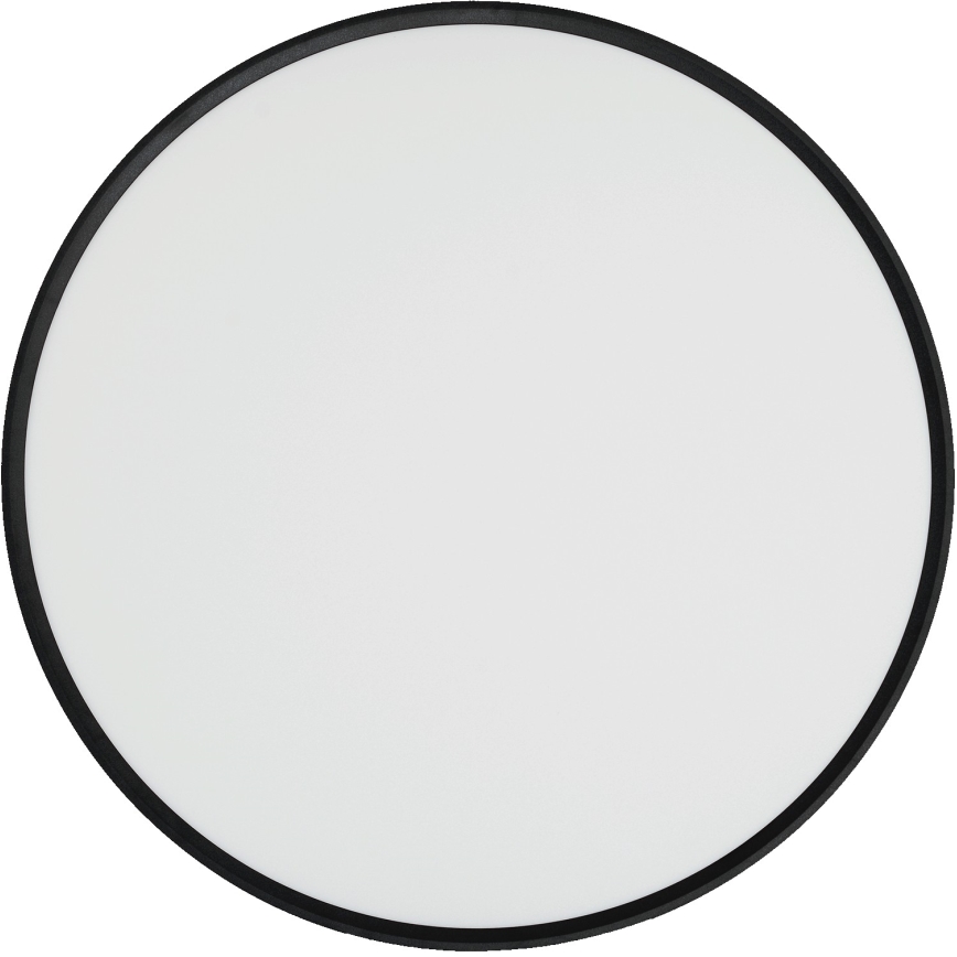 Fulgur 42366 - LED Stropné svietidlo NOMY LED/50W/230V 3000/4000/6000K IP40 pr. 60 cm čierna