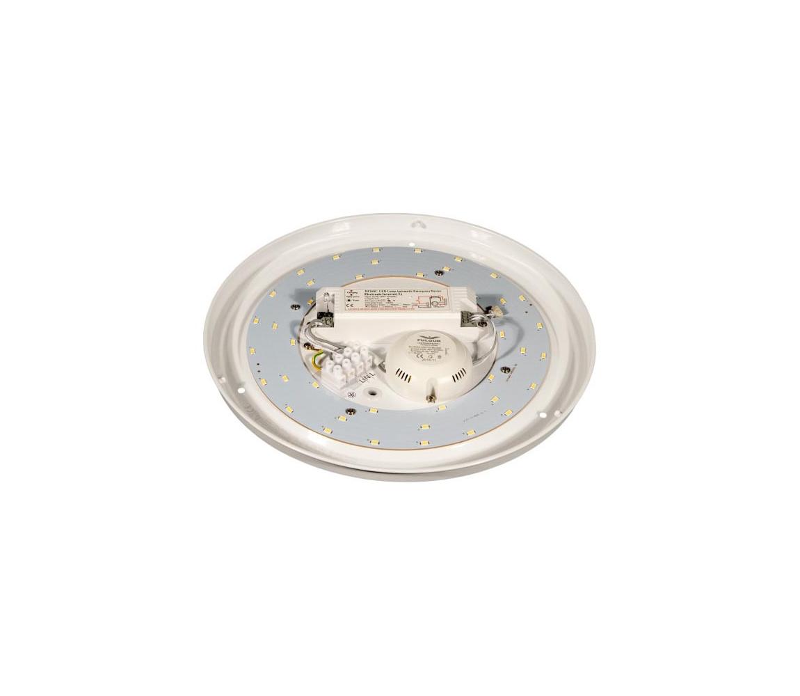 Fulgur s-33972 - Núdzový LED modul 20W/230V, 4000 K, pr. 24 cm + transformátor s-33972