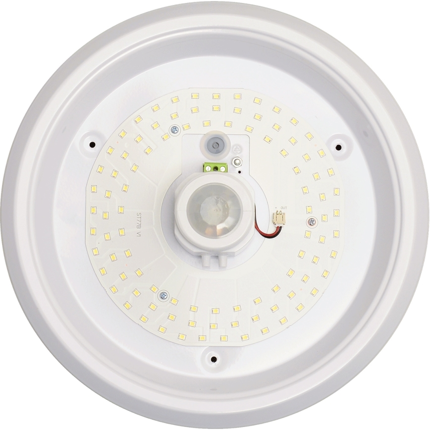 Fulgur s-39669 - LED stropné svietidlo so snímačom pohybu a súmraku DARINA LED/16W/230V pr. 29 cm