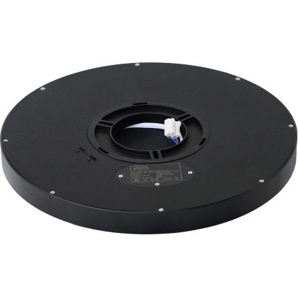 Fulgur s-42587 - LED Stropné svietidlo so senzorom pohybu NOMY-S LED/24W/230V 3000/4000/6000K IP40 pr. 30 cm čierna