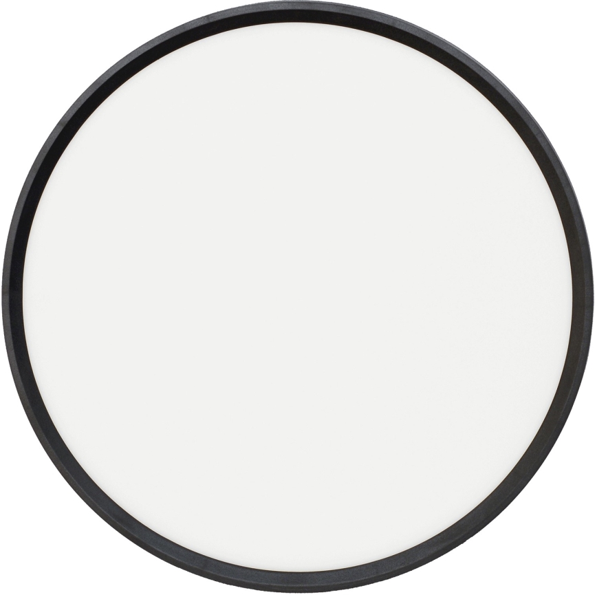 Fulgur s-42589 - LED Stropné svietidlo so senzorom pohybu NOMY-S LED/32W/230V 3000/4000/6000K IP40 pr. 40 cm čierna