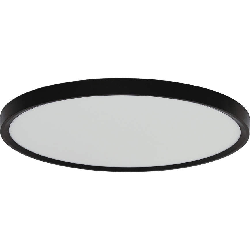 Fulgur s-42589 - LED Stropné svietidlo so senzorom pohybu NOMY-S LED/32W/230V 3000/4000/6000K IP40 pr. 40 cm čierna