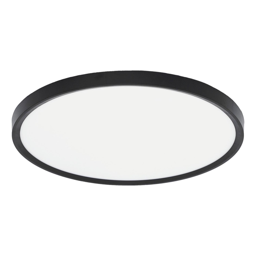 Fulgur s-42589 - LED Stropné svietidlo so senzorom pohybu NOMY-S LED/32W/230V 3000/4000/6000K IP40 pr. 40 cm čierna