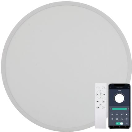 Fulgur s-43039 - stmievateľné LED stropné svietidlo NOMY-RC LED/40W/230V 3000/4000/6500K priemer 50 cm IP40 biela + diaľkové ovládanie