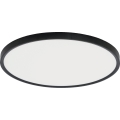Fulgur s-43040 - Stmievateľné LED stropné svietidlo NOMY-RC LED/40W/230V 3000/4000/6500K priemer 50 cm IP40 čierna + diaľkové ovládanie