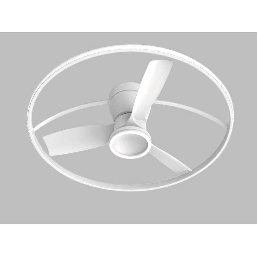 Fulgur s-43048 - LED stmievateľný stropný ventilátor THORA LED/50W/230V 2700-5000K biely + diaľkové ovládanie