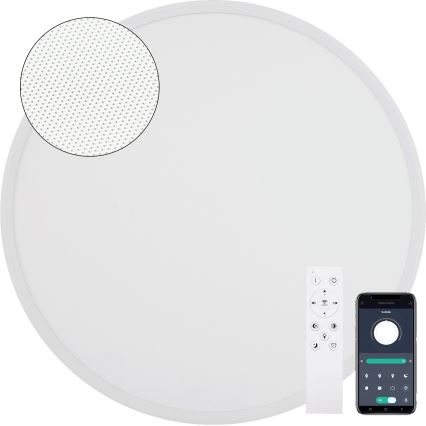 Fulgur s-43056 - LED stmievateľné stropné svietidlo NOMY LED/40W/230V 3000-6500K pr. 50 cm UGR19 IP40 Wi-Fi biela + diaľkové ovládanie