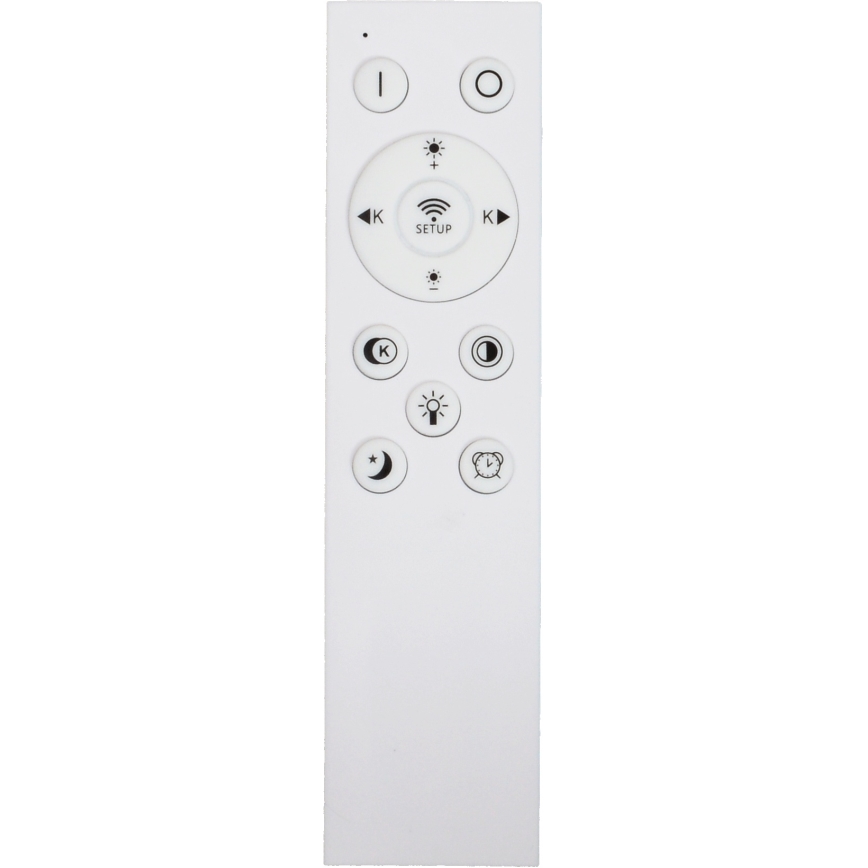 Fulgur s-43059 - LED stmievateľné stropné svietidlo NOMY LED/50W/230V 3000-6500K priemer 60 cm UGR19 IP40 Wi-Fi čierne + diaľkové ovládanie