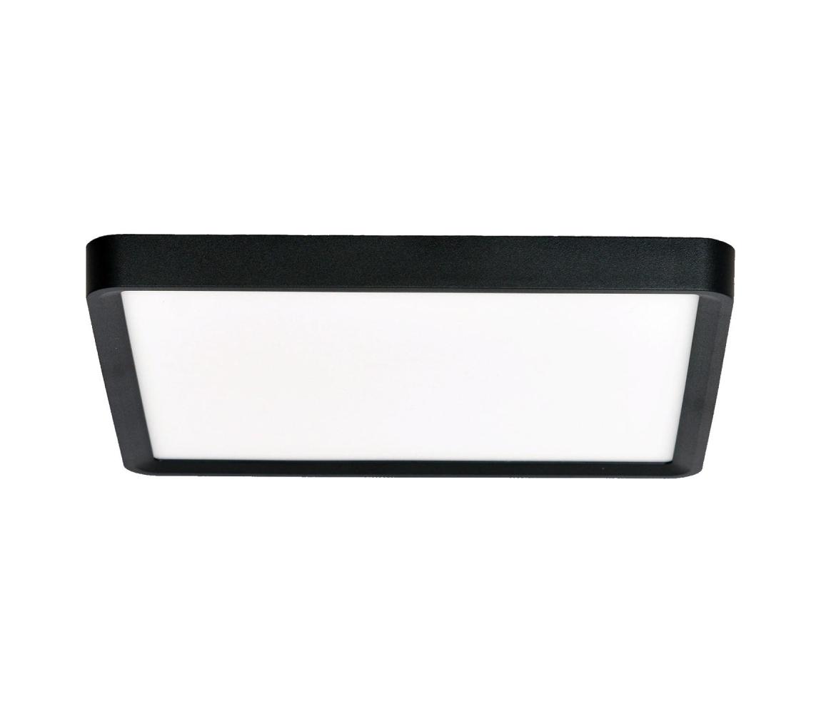 Fulgur s-43101 - LED stropné svietidlo NOMY LED/24W/230V CCT IP40 30x30 cm čierne s-43101