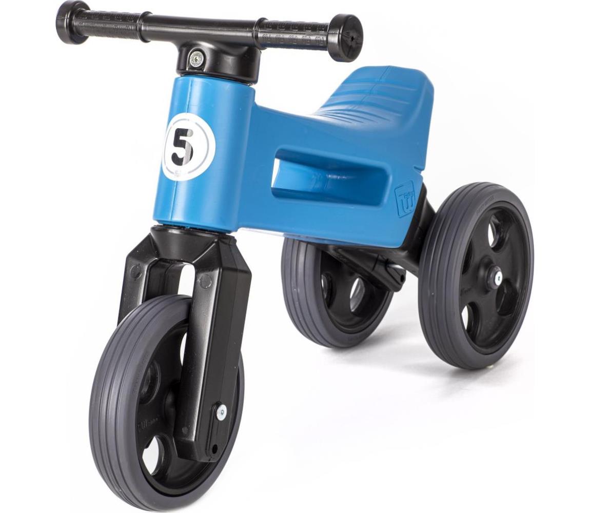Funny Wheels - odrážadlo 2v1 RIDER SPORT modrá/čierna 11408533