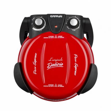 G3Ferrari G1000602 - Rúra na pizzu DELIZIA 1200W/230V červená