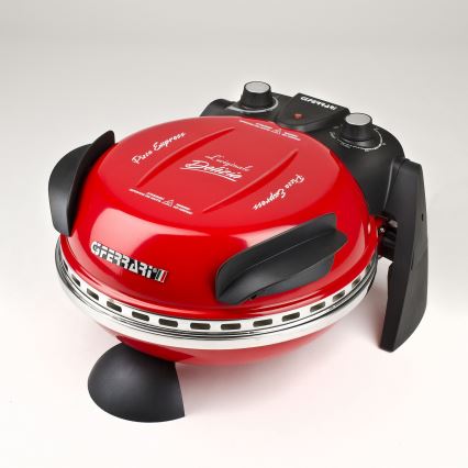 G3Ferrari G1000602 - Rúra na pizzu DELIZIA 1200W/230V červená