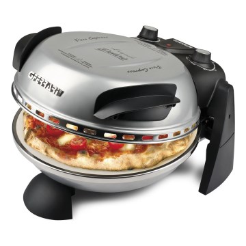 G3Ferrari G1000606 - Pizza rúra DELIZIA 1200W/230V strieborná