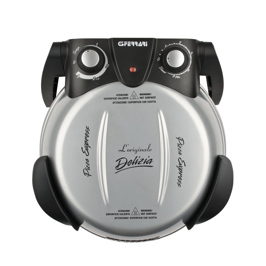 G3Ferrari G1000606 - Pizza rúra DELIZIA 1200W/230V strieborná