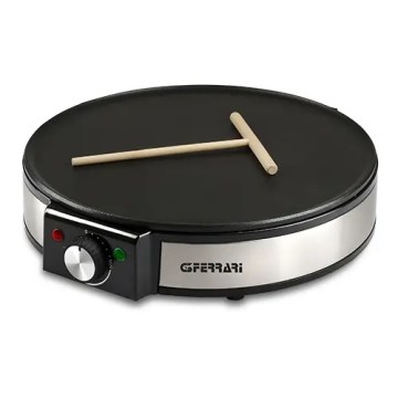 G3Ferrari G1009800 - Palacinkovač PROFI-CREPE 1200W/230V nerez/čierna