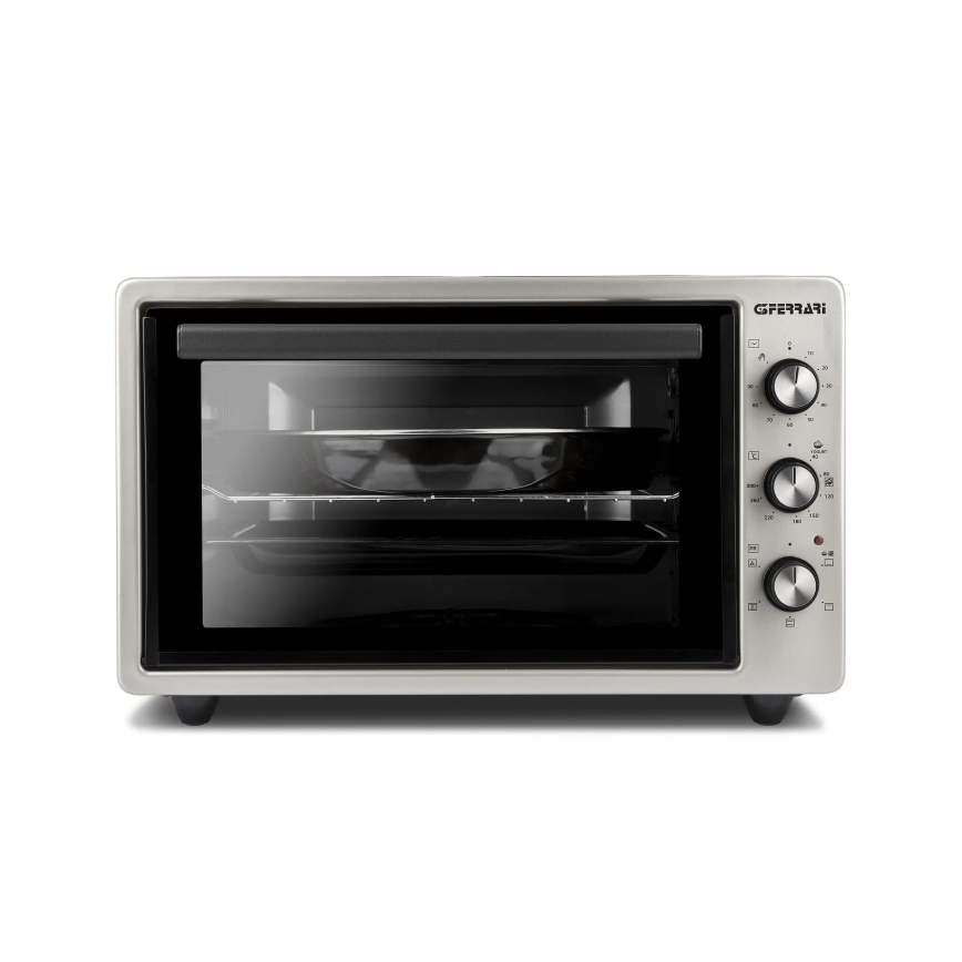 G3Ferrari G1015200 - Rúra s horkovzduchom ROSTO 1500W/230V 37 l nerez/čierna