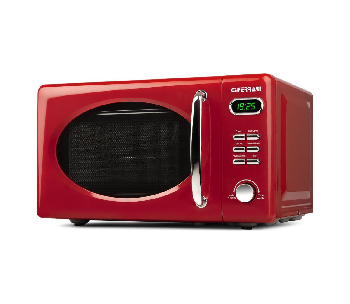 G3Ferrari G1015502 - Mikrovlnná rúra s grilom 1150 W/230 V 20 l červená G1015502