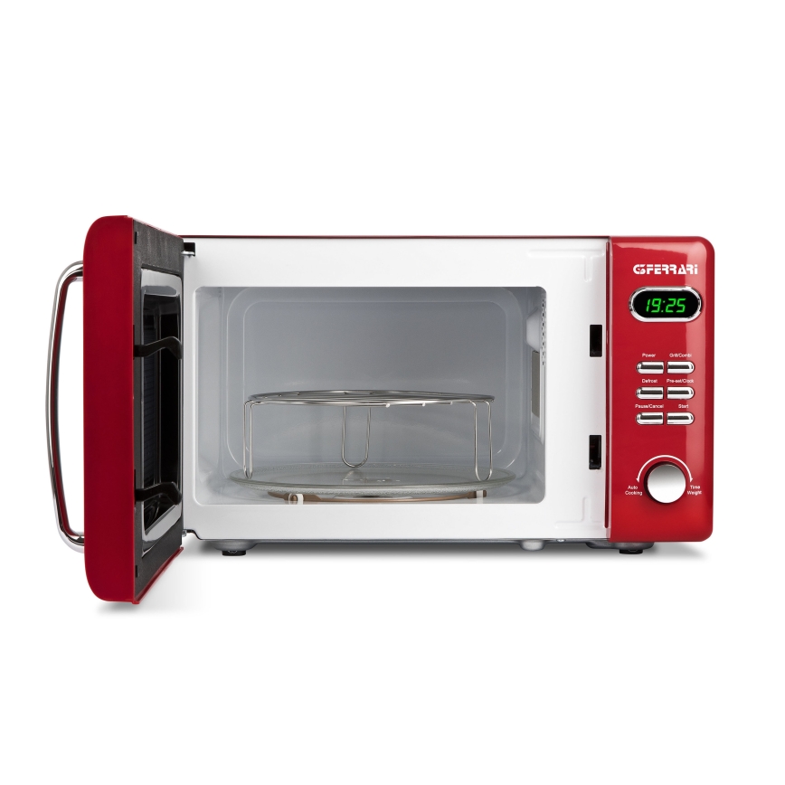 G3Ferrari G1015502 - Mikrovlnná rúra s grilom 1150 W/230 V 20 l červená