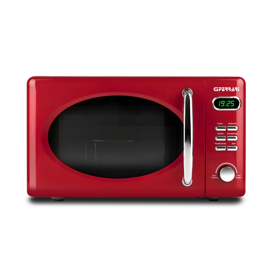 G3Ferrari G1015502 - Mikrovlnná rúra s grilom 1150 W/230 V 20 l červená