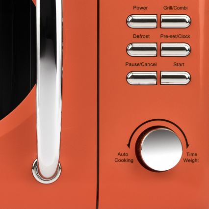 G3Ferrari G1015509 - Mikrovlnná rúra s grilom, 1150 W / 230 V, 20 l, oranžová