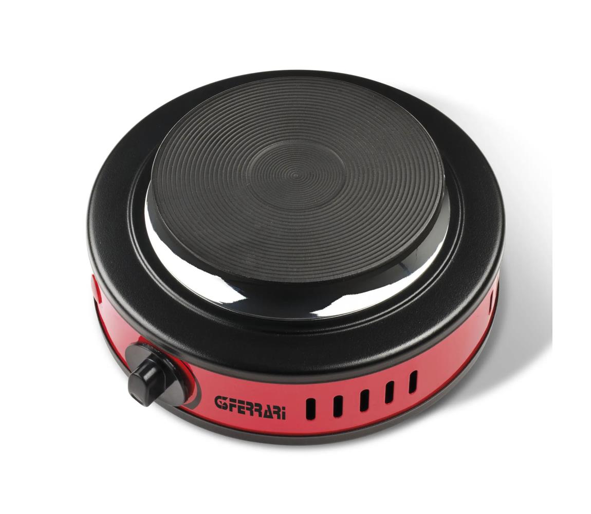 G3Ferrari G1015700-Indukčný jednoplatničkový varič FURNEL 500W/230V čierna/červená G1015700